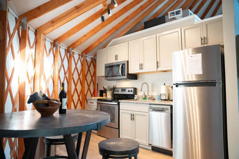 urban pine yurt